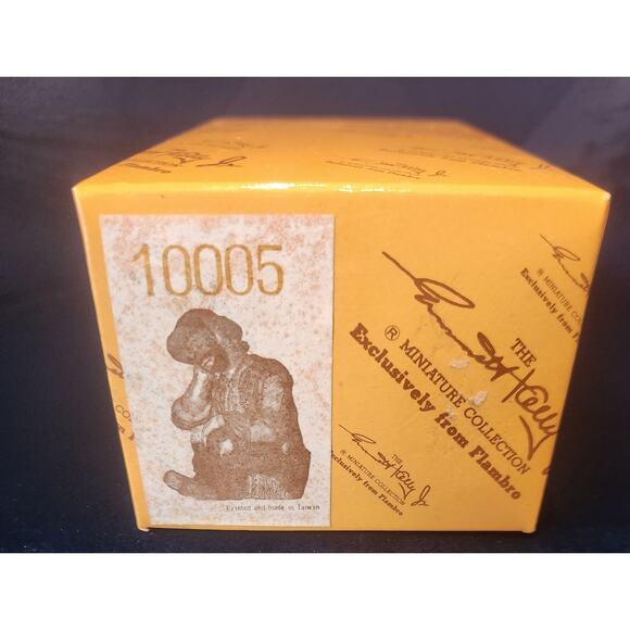 NIB Emmett Kelly Jr.  The Thinker Ceramic Clown  Flambro Signature Collection - Picture 9 of 9